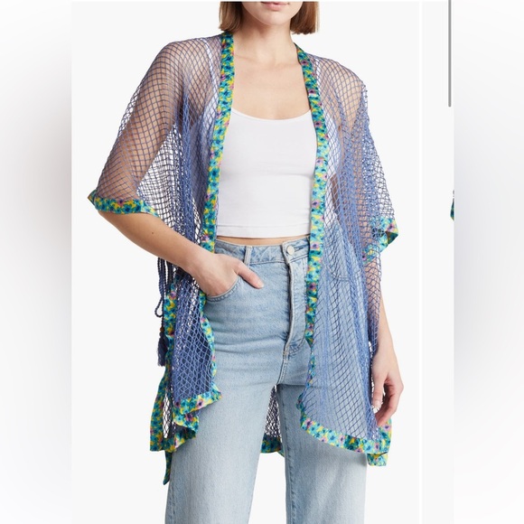 Steve Madden Open Weave Topper - Picture 1 of 3